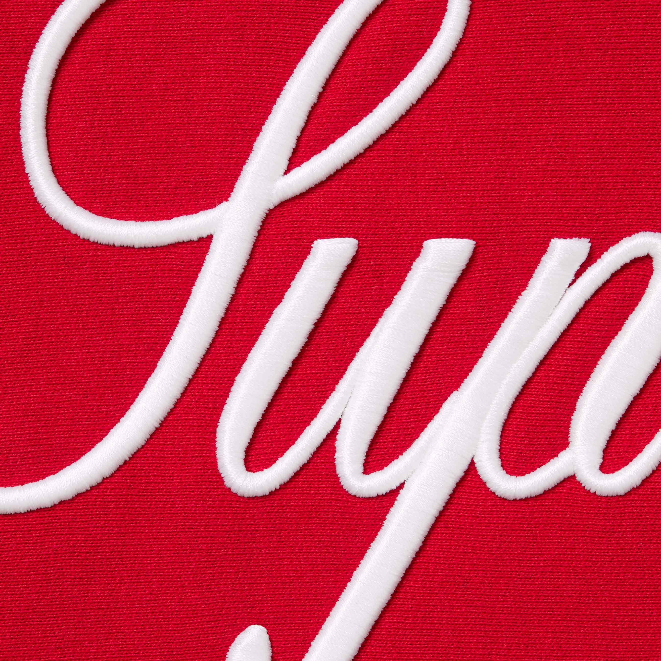 Raised Script Hooded Sweatshirt view 3